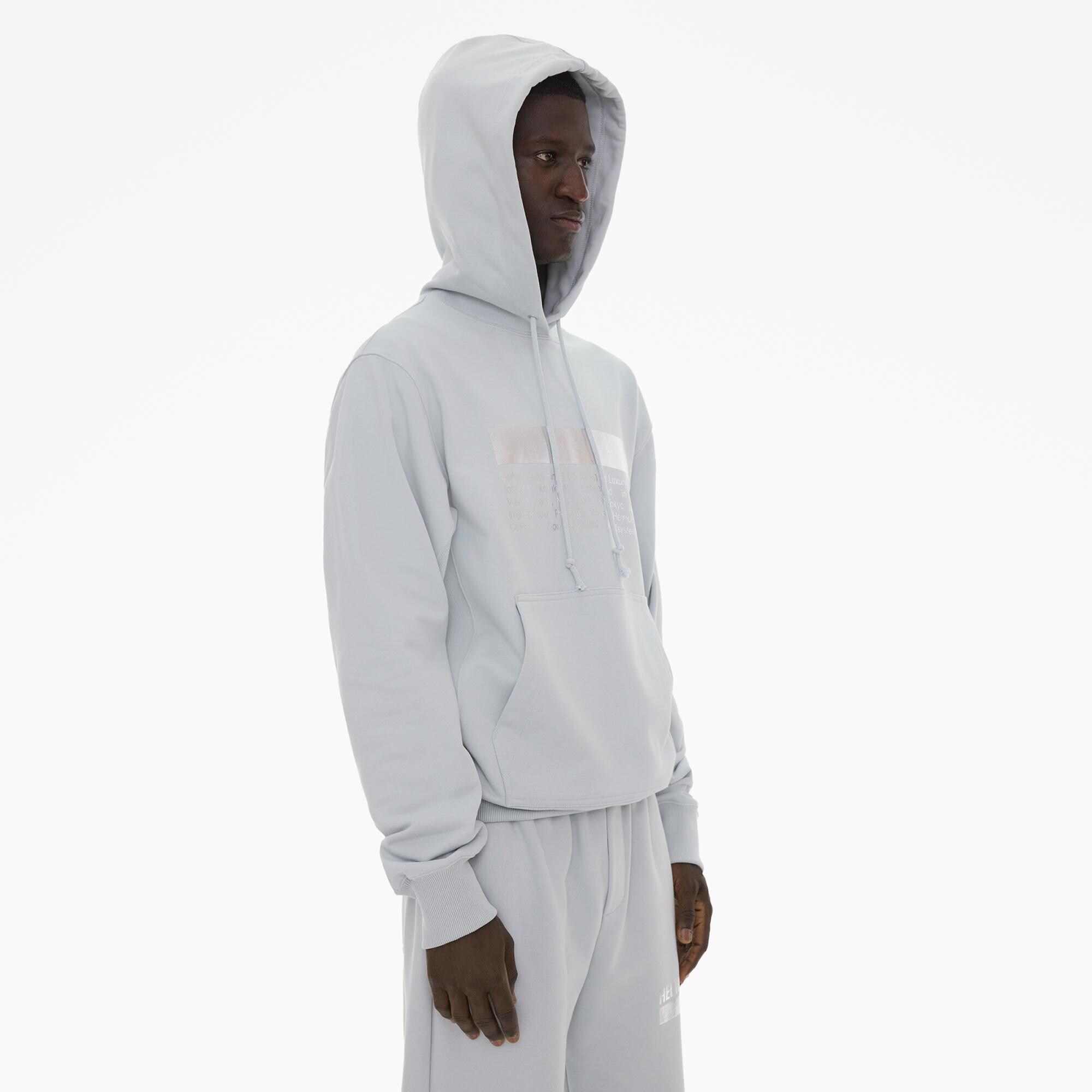 Helmut Lang Space Logo Hoodie | WWW.HELMUTLANG.COM