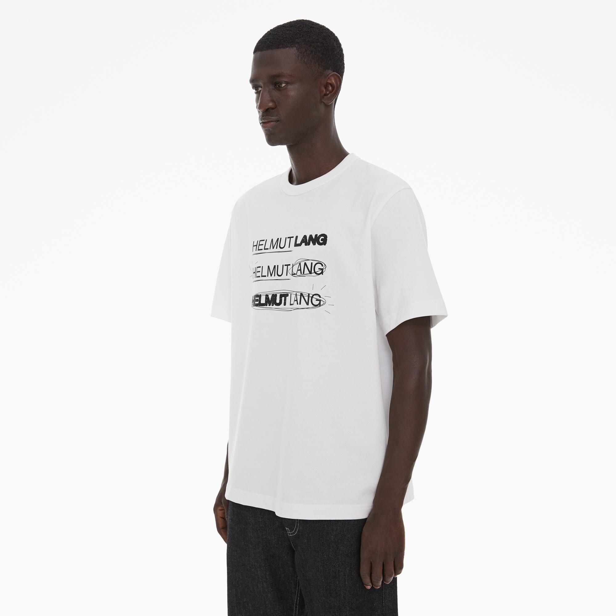 1998 Fine Jersey T-Shirt with www.HELMUTLANG.com Print