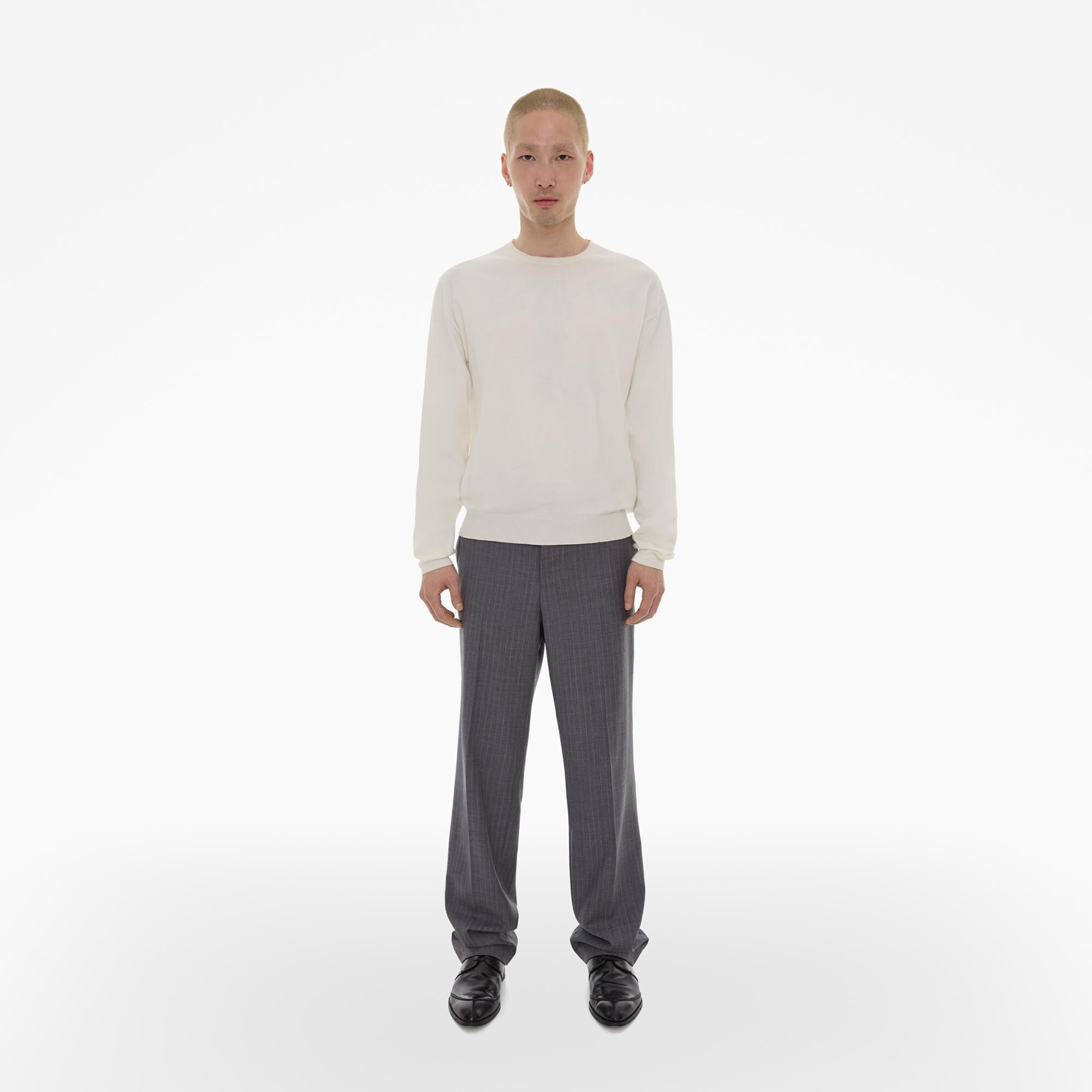 Helmut Lang Jacquard Crewneck Sweater