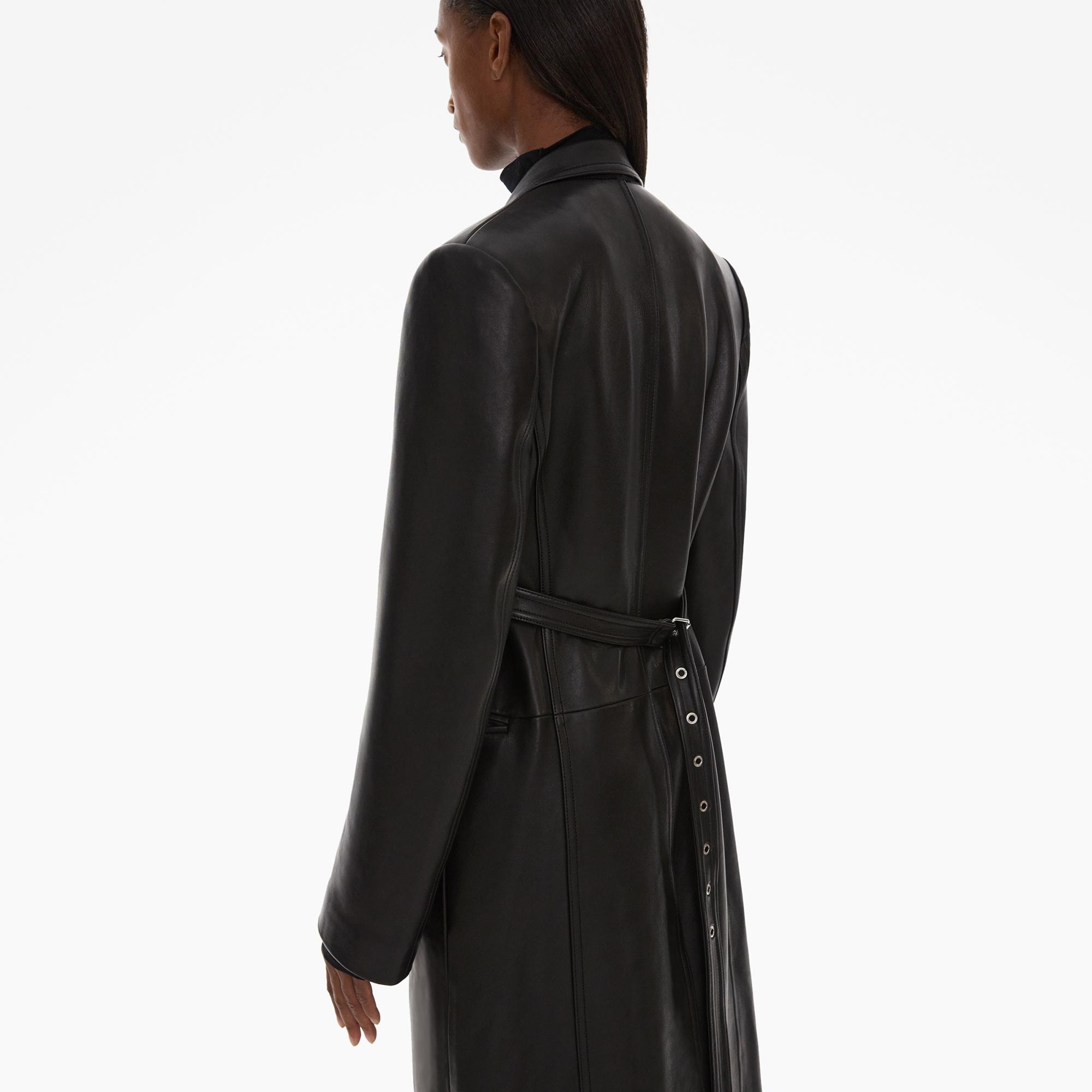 Tailored Leather Coat