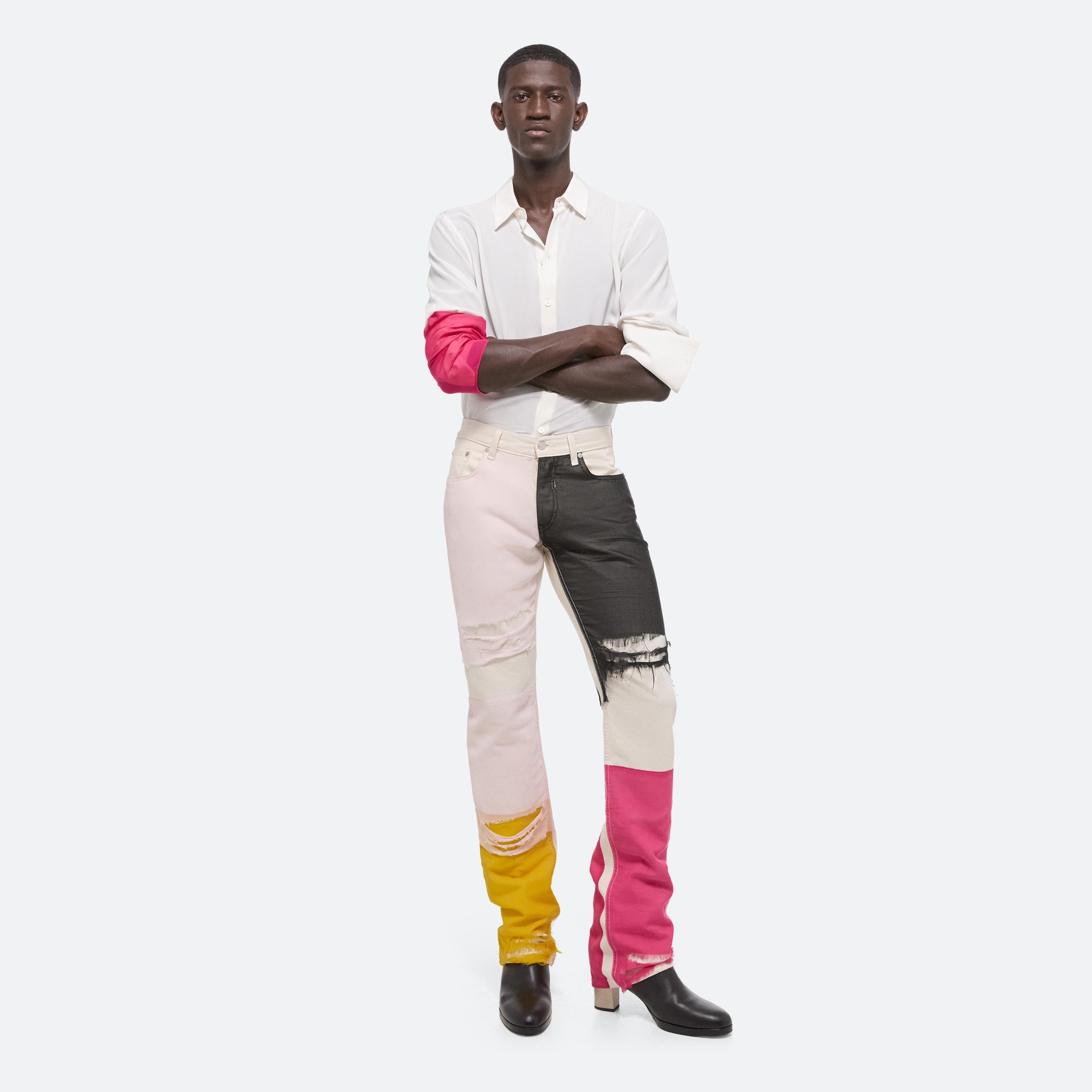 Helmut Lang Low-Rise Straight Jeans | HELMUTLANG.COM