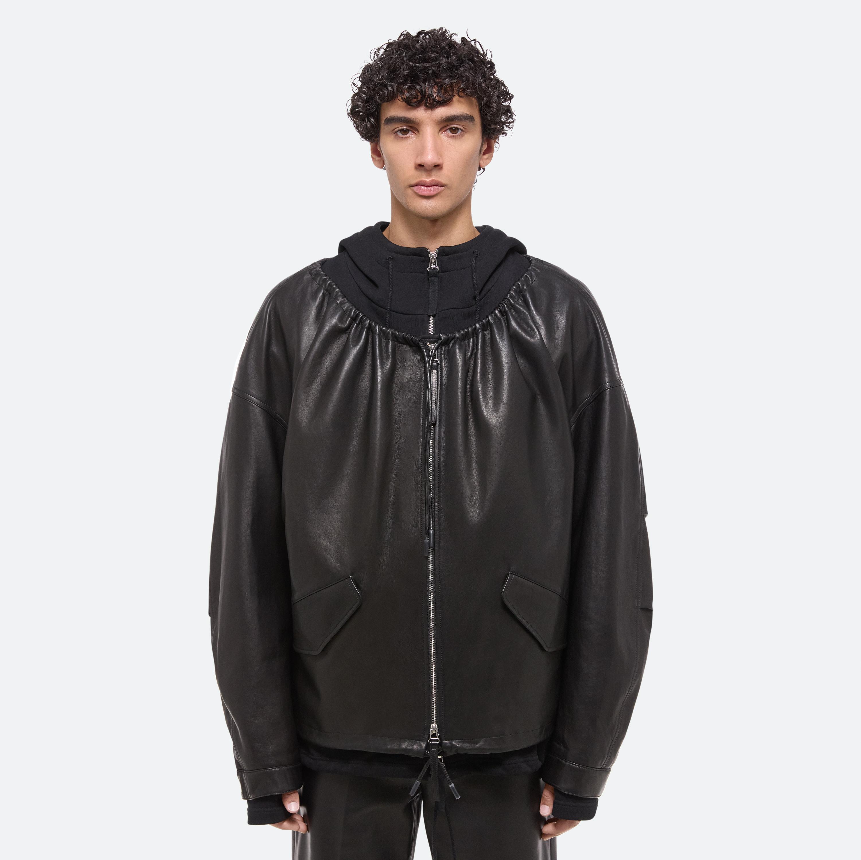 Helmut Lang Leather Jacket | HELMUTLANG.COM