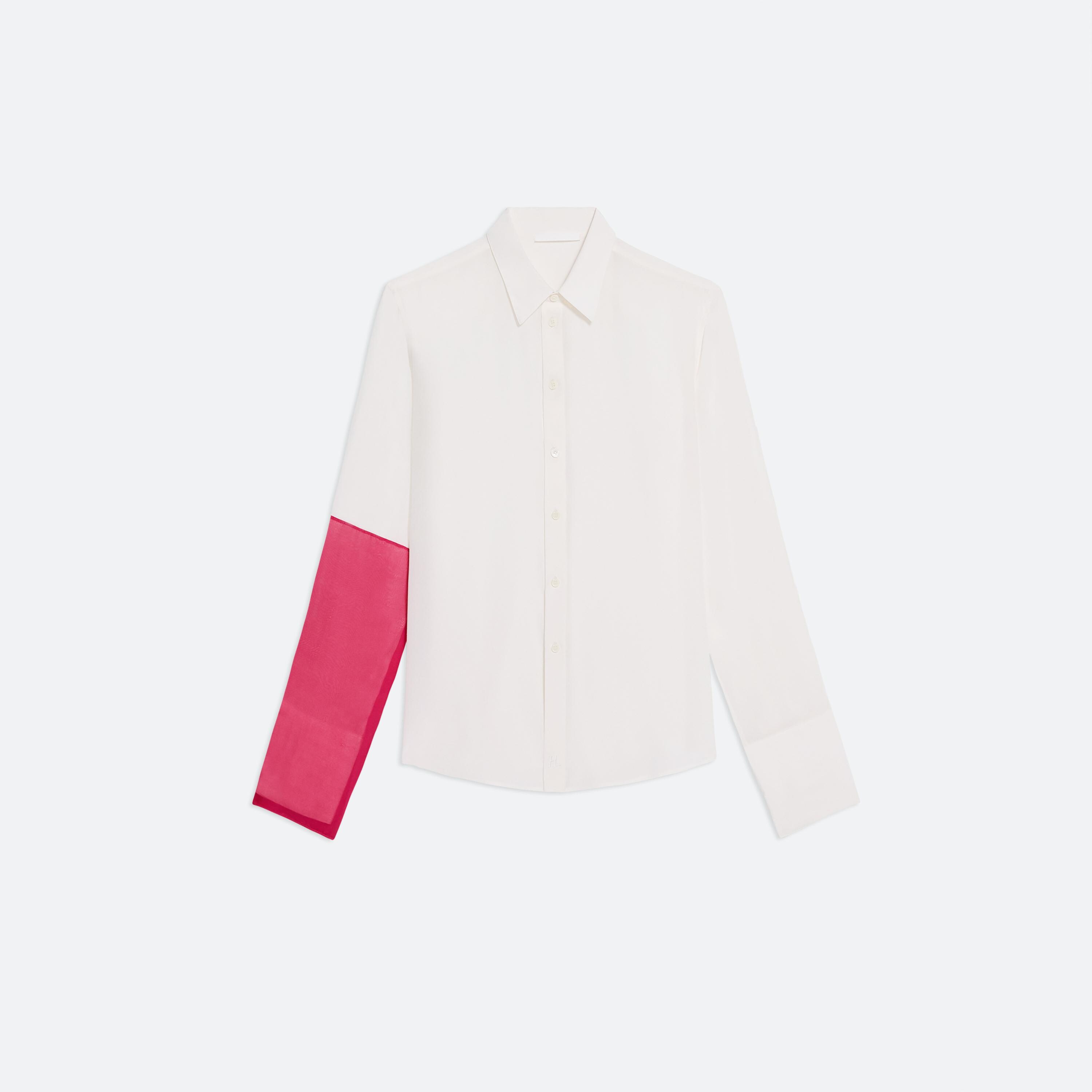 Helmut Lang Relaxed Silk Shirt | HELMUTLANG.COM