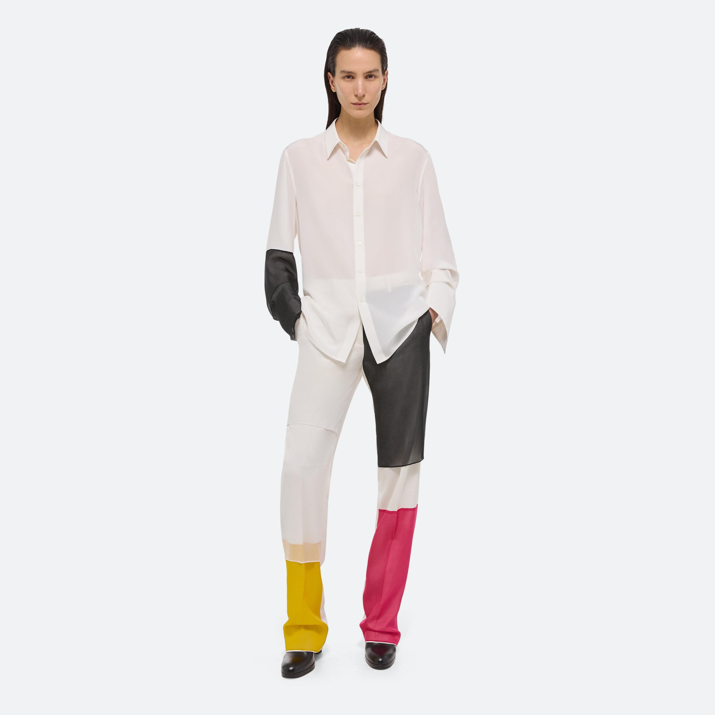 Helmut Lang Relaxed Silk Shirt | HELMUTLANG.COM