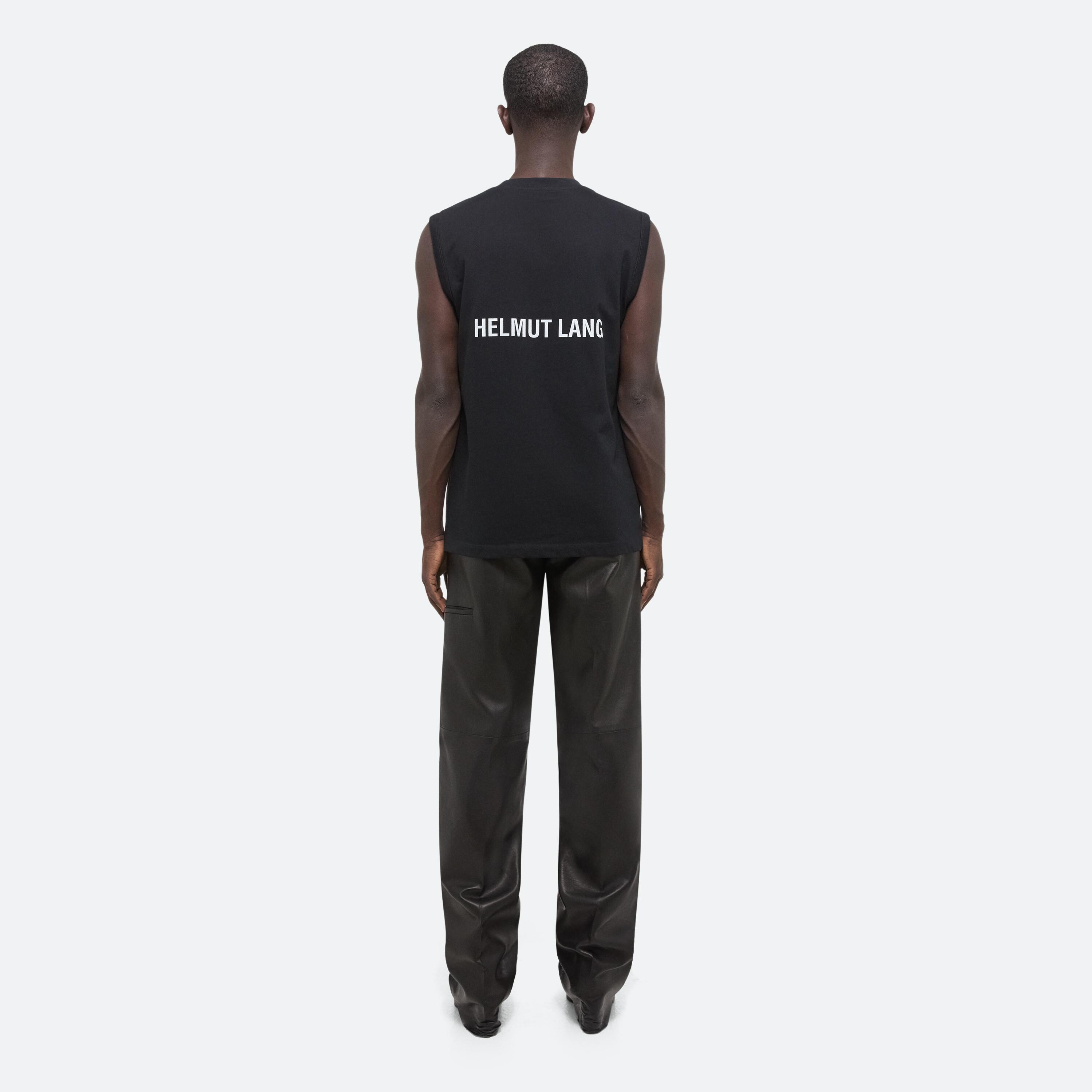 Helmut Lang - Black top with logo N06HW510 - buy with Greece delivery at  Symbol