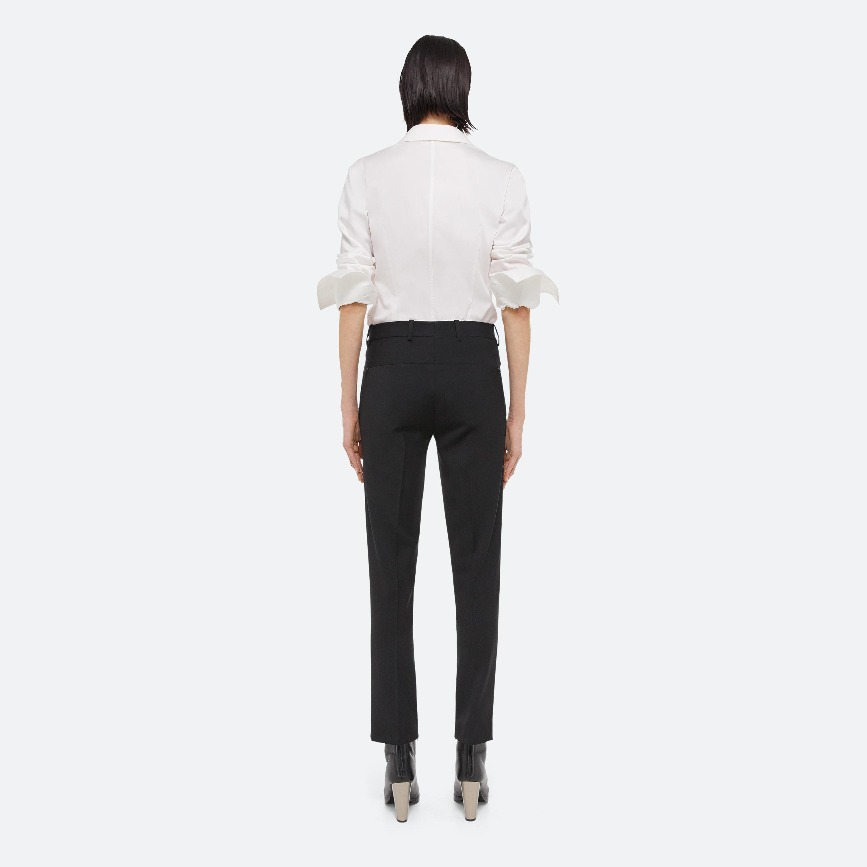 Straight-leg High-waisted Wool Pants Laurel Masscob - Women