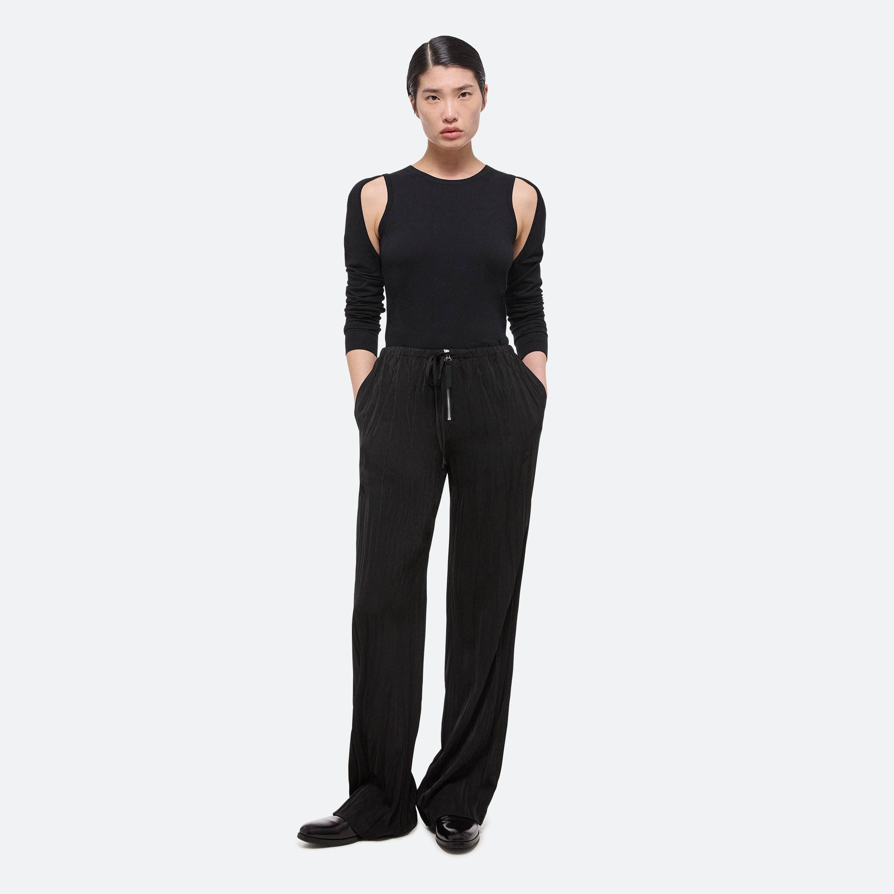 Helmut Lang Crushed Satin Pant | HELMUTLANG.COM