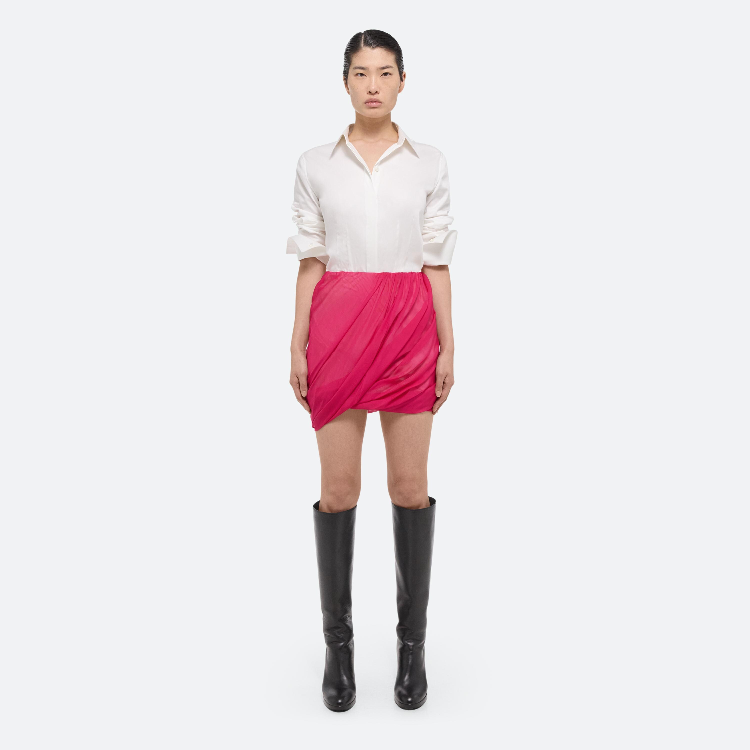 Bubble Hem Frilled Mini Skirt – LC Apparel Co.