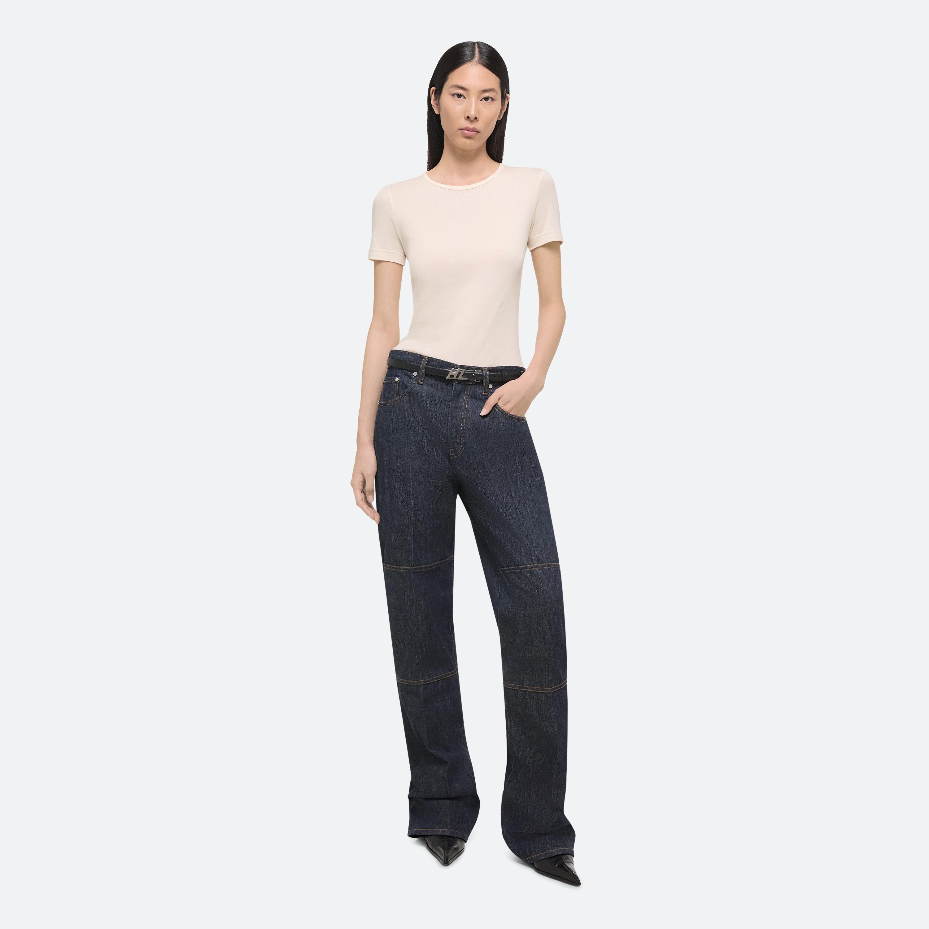 Helmut Lang Shrunken Tee | HELMUTLANG.COM