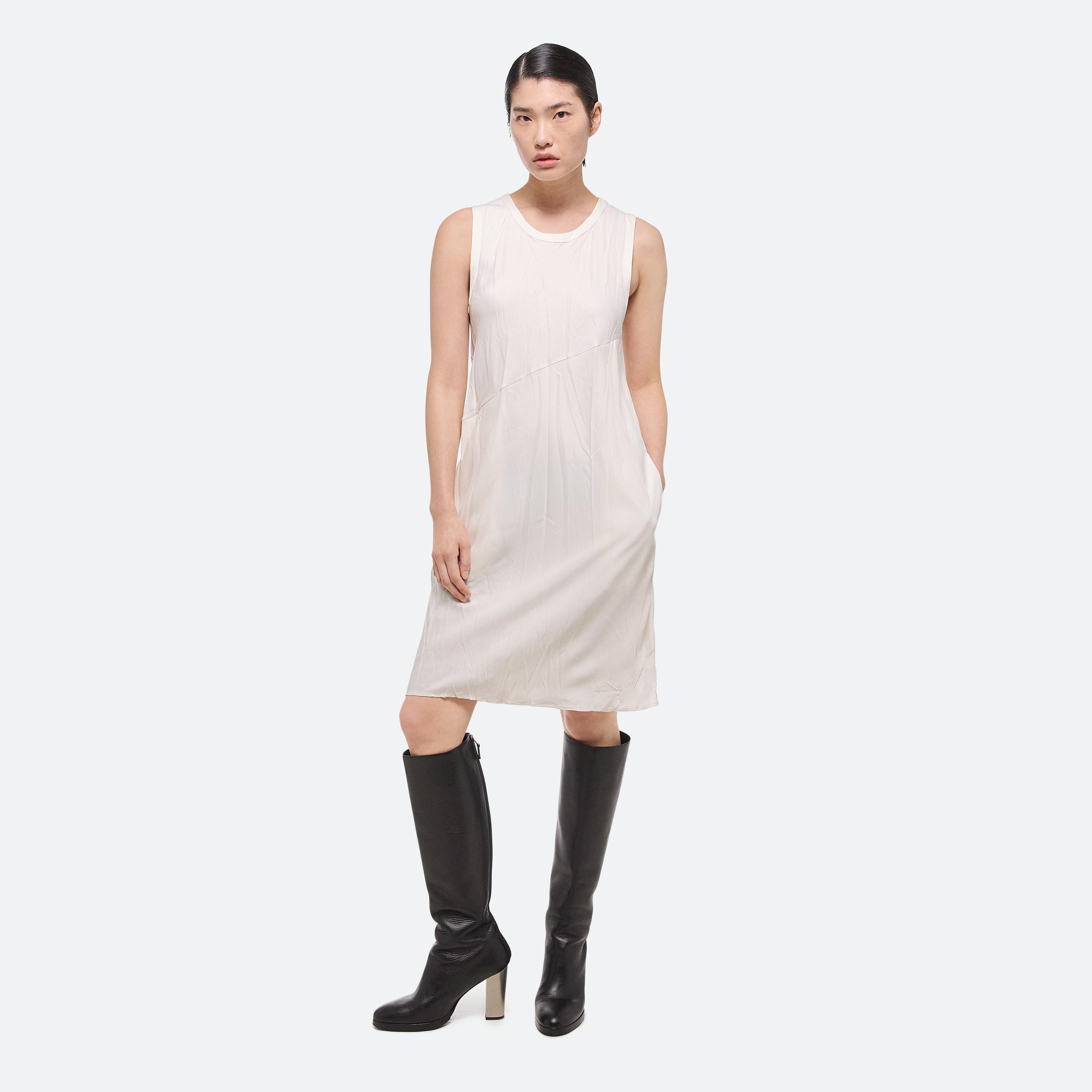 Helmut lang satin dress best sale