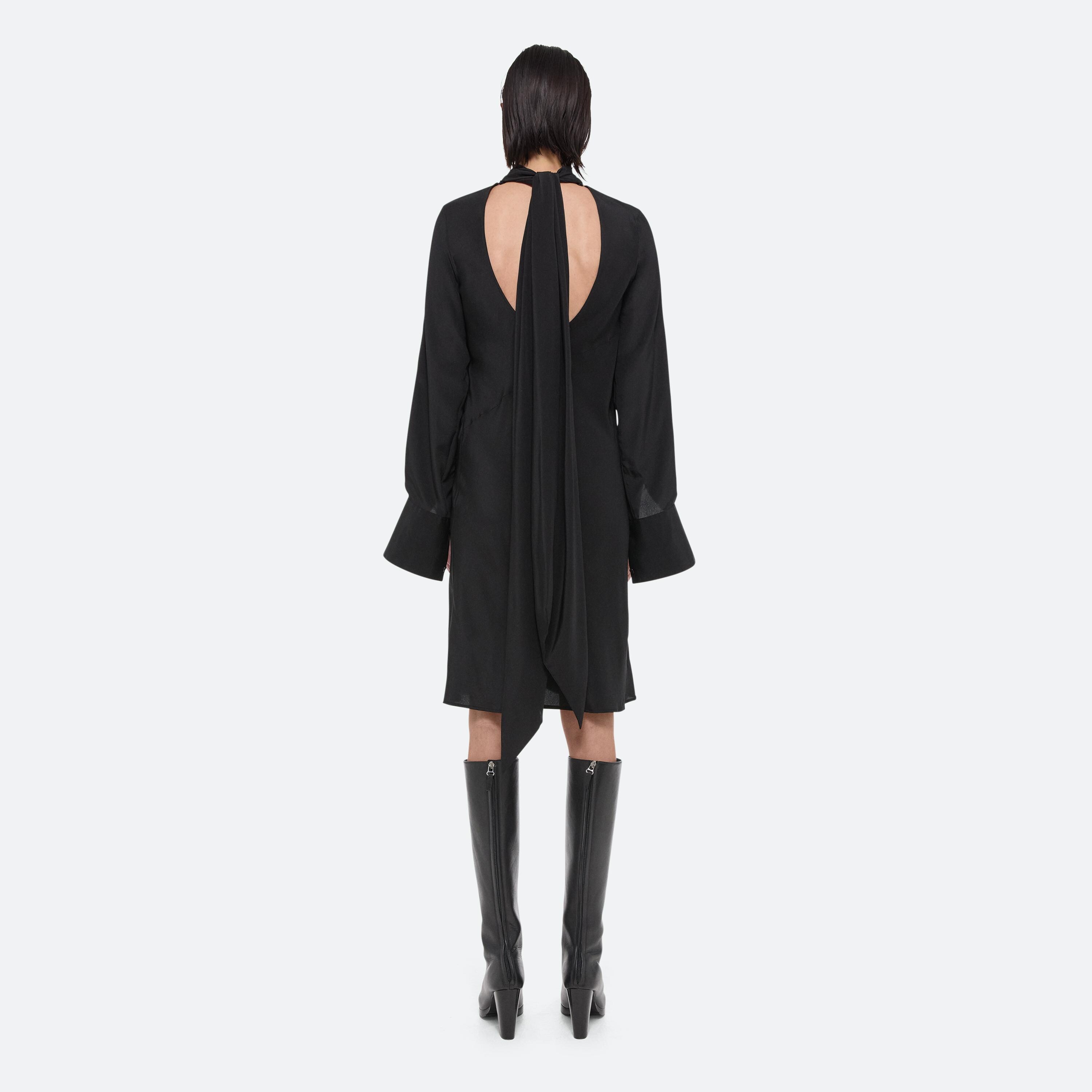 Helmut Lang Scarf Silk Dress | HELMUTLANG.COM