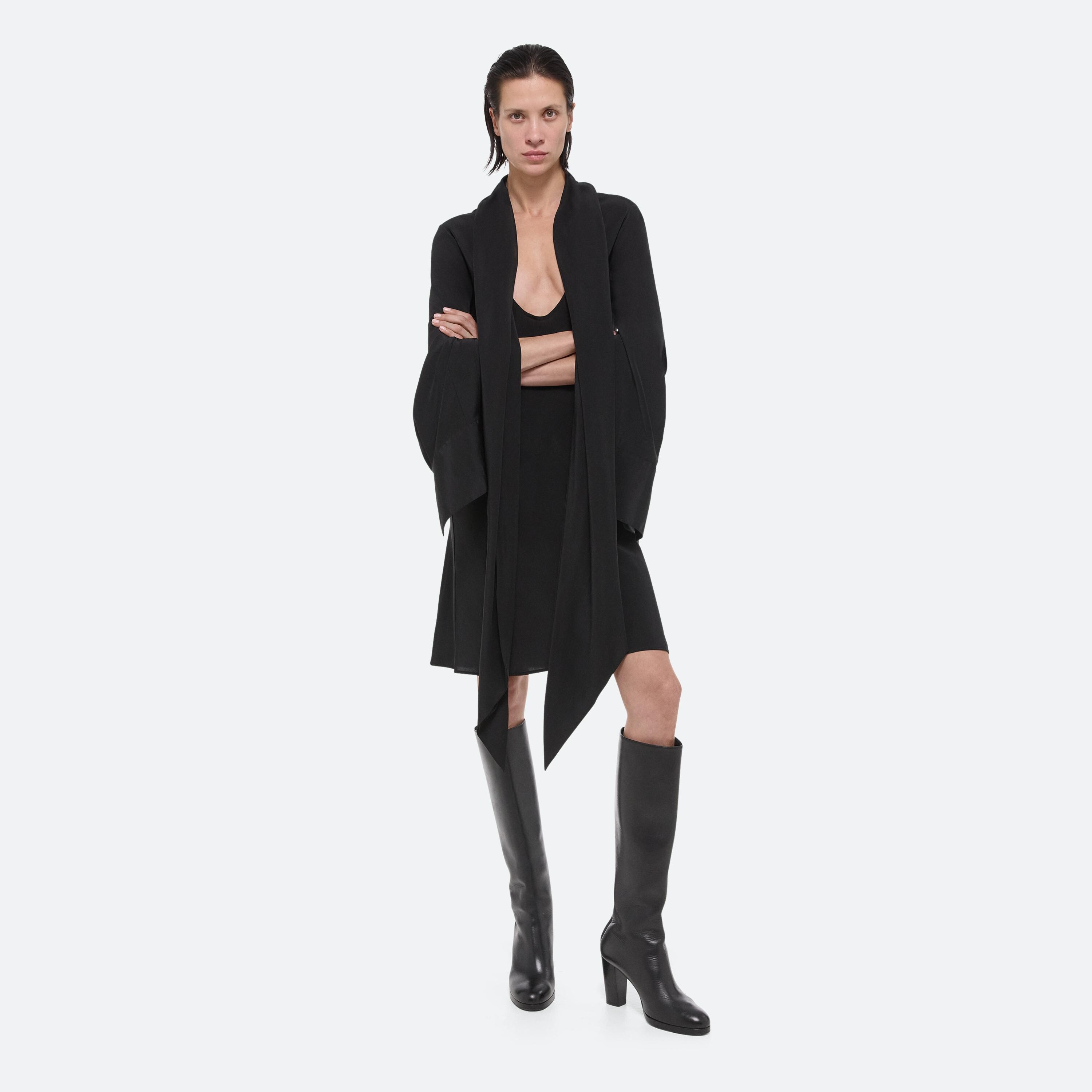 Helmut Lang Scarf Silk Dress | HELMUTLANG.COM