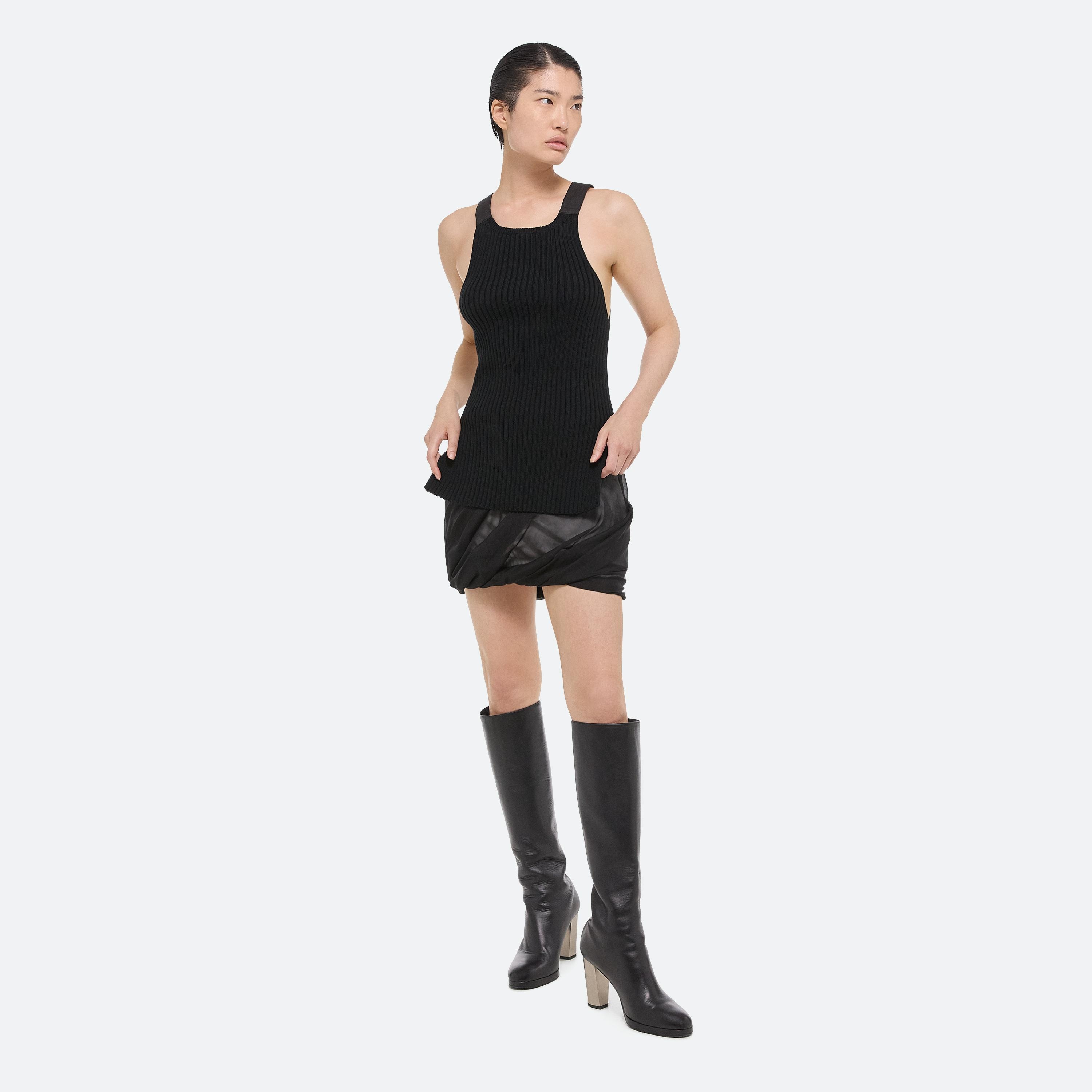 Helmut Lang Ribbed Tank | HELMUTLANG.COM