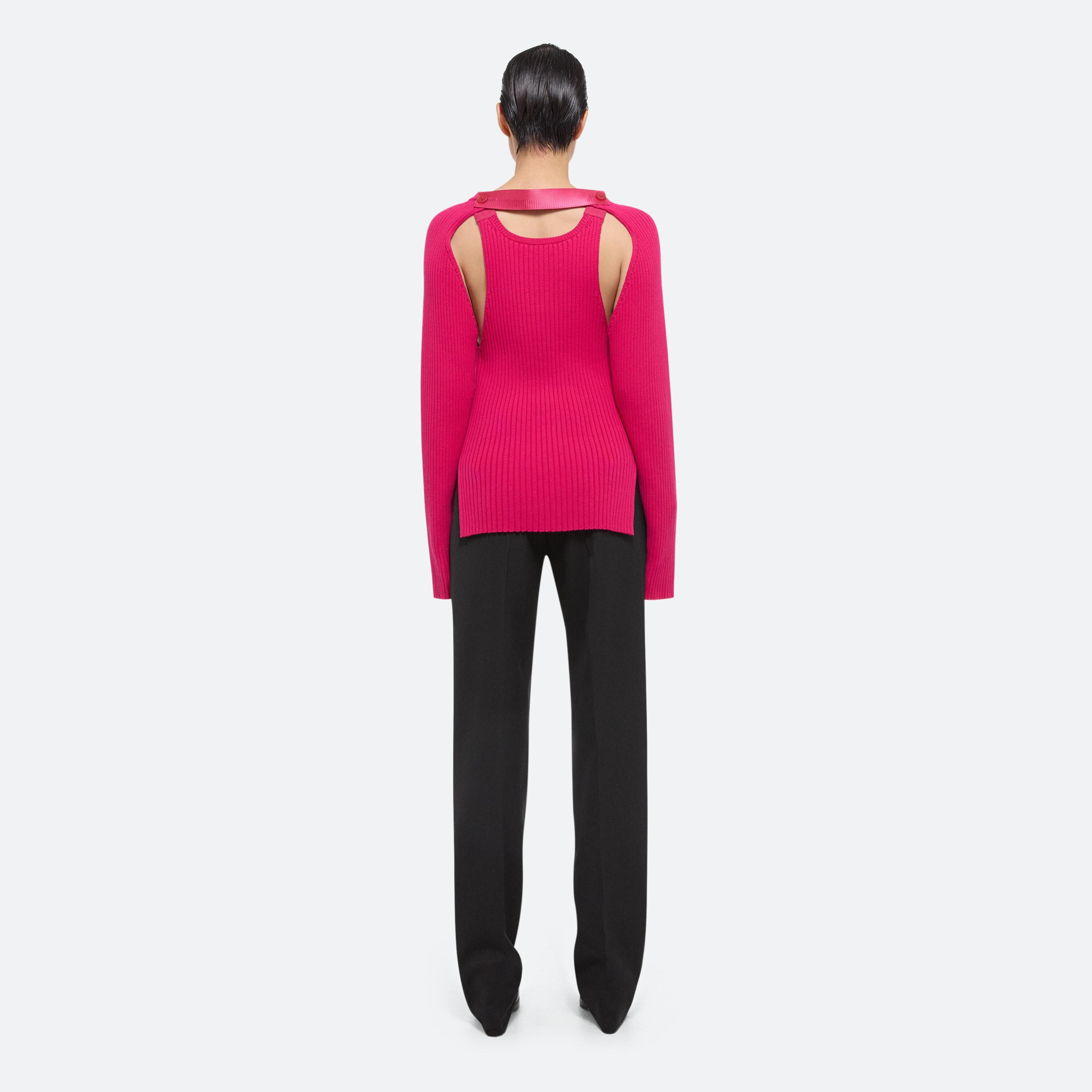 Helmut Lang Rib Knit Shrug | HELMUTLANG.COM