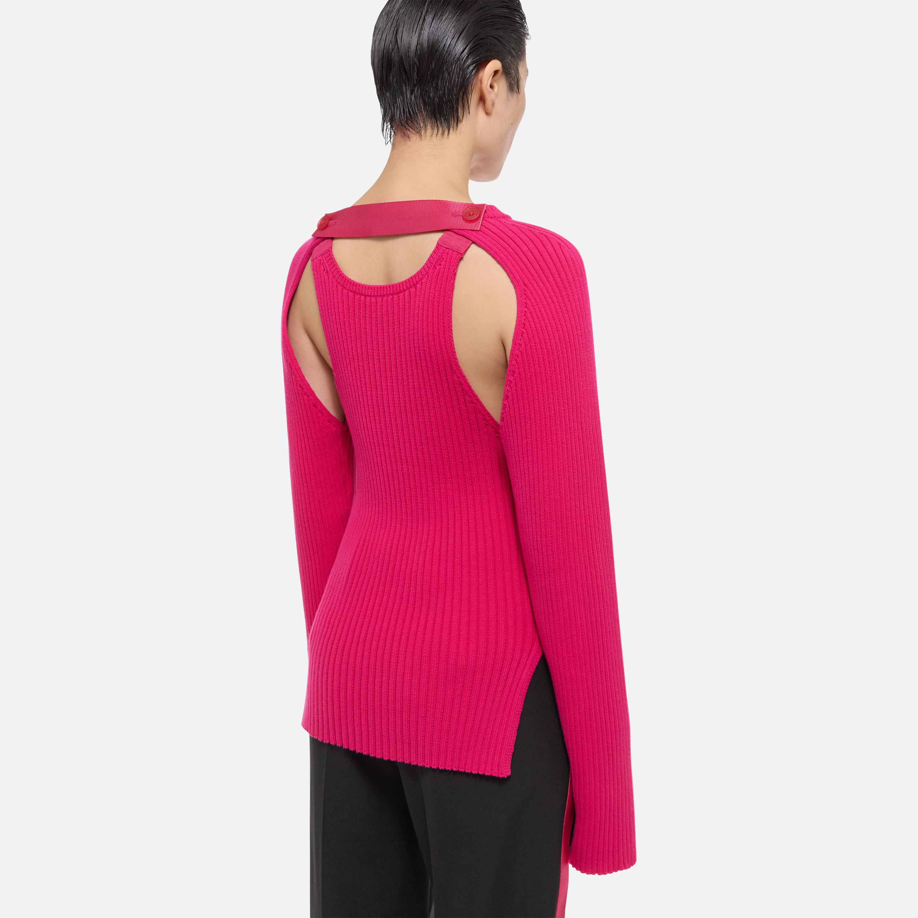 Helmut Lang Rib Knit Shrug | HELMUTLANG.COM