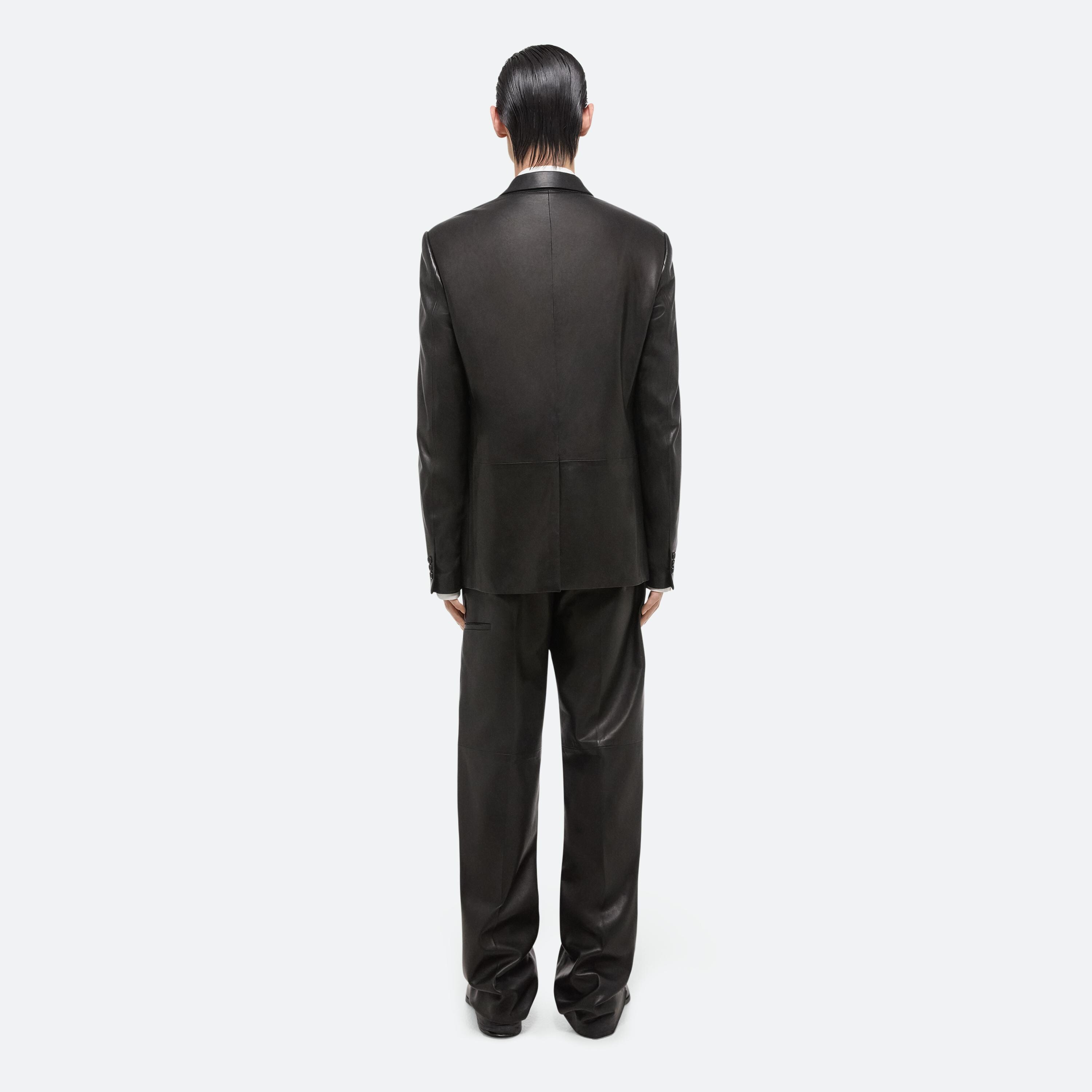 Helmut Lang Leather Blazer | HELMUTLANG.COM