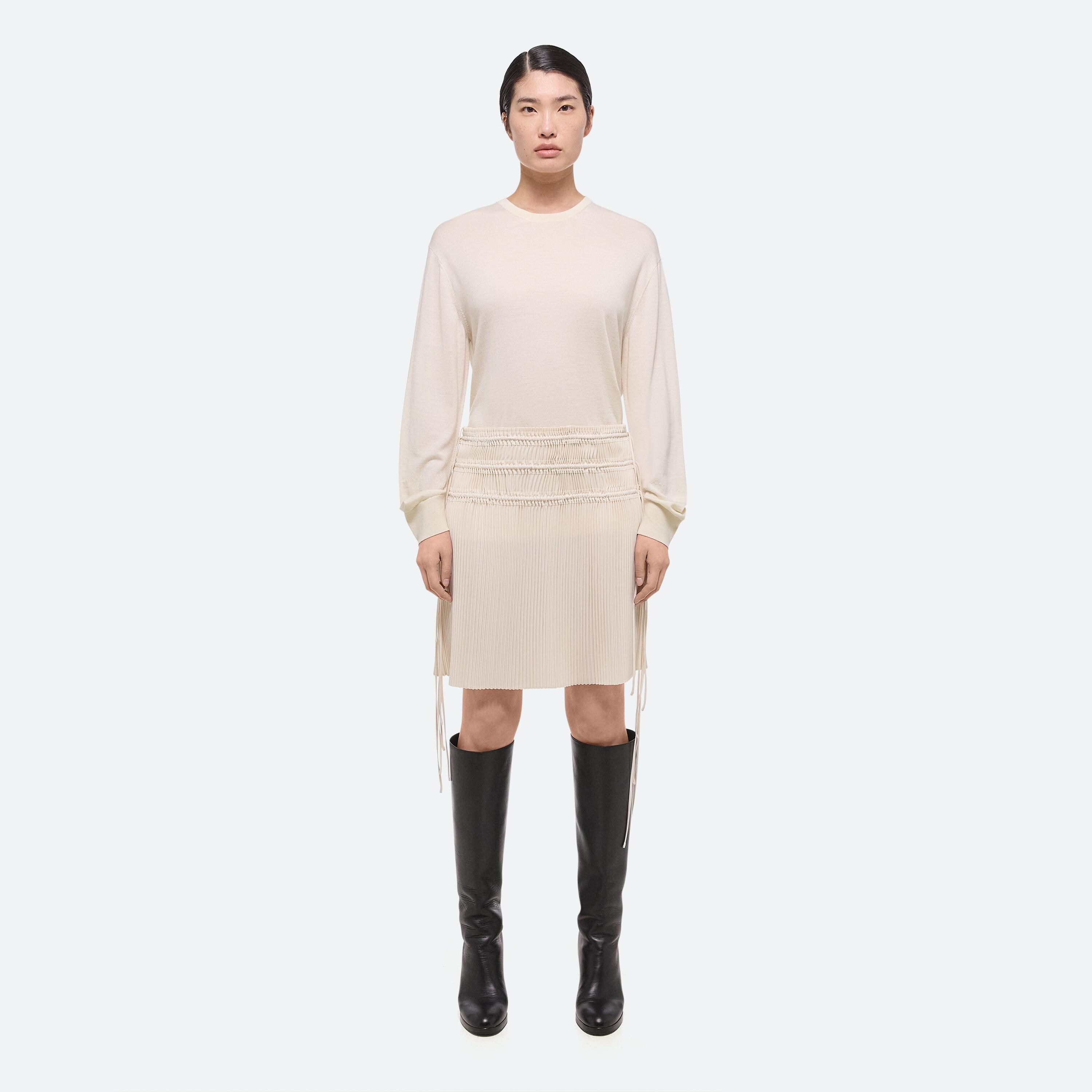 Helmut Lang Embellished Sweater Dress HELMUTLANG.COM