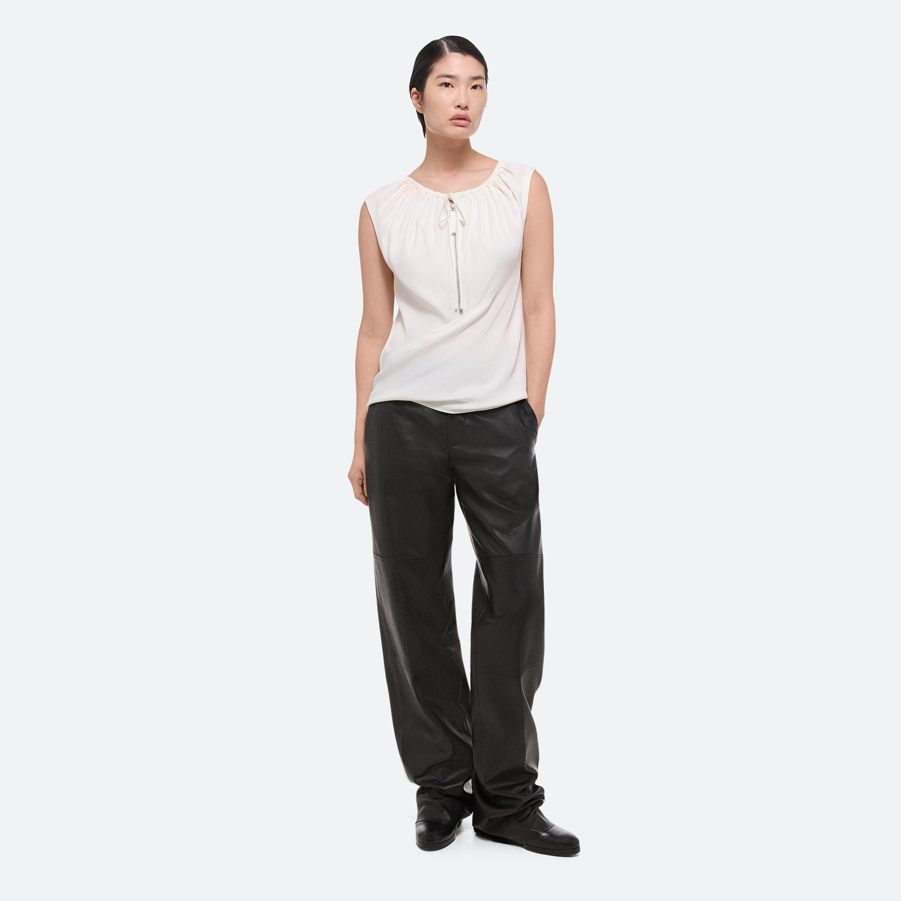 Helmut Lang Drawstring Sleeveless Top | HELMUTLANG.COM