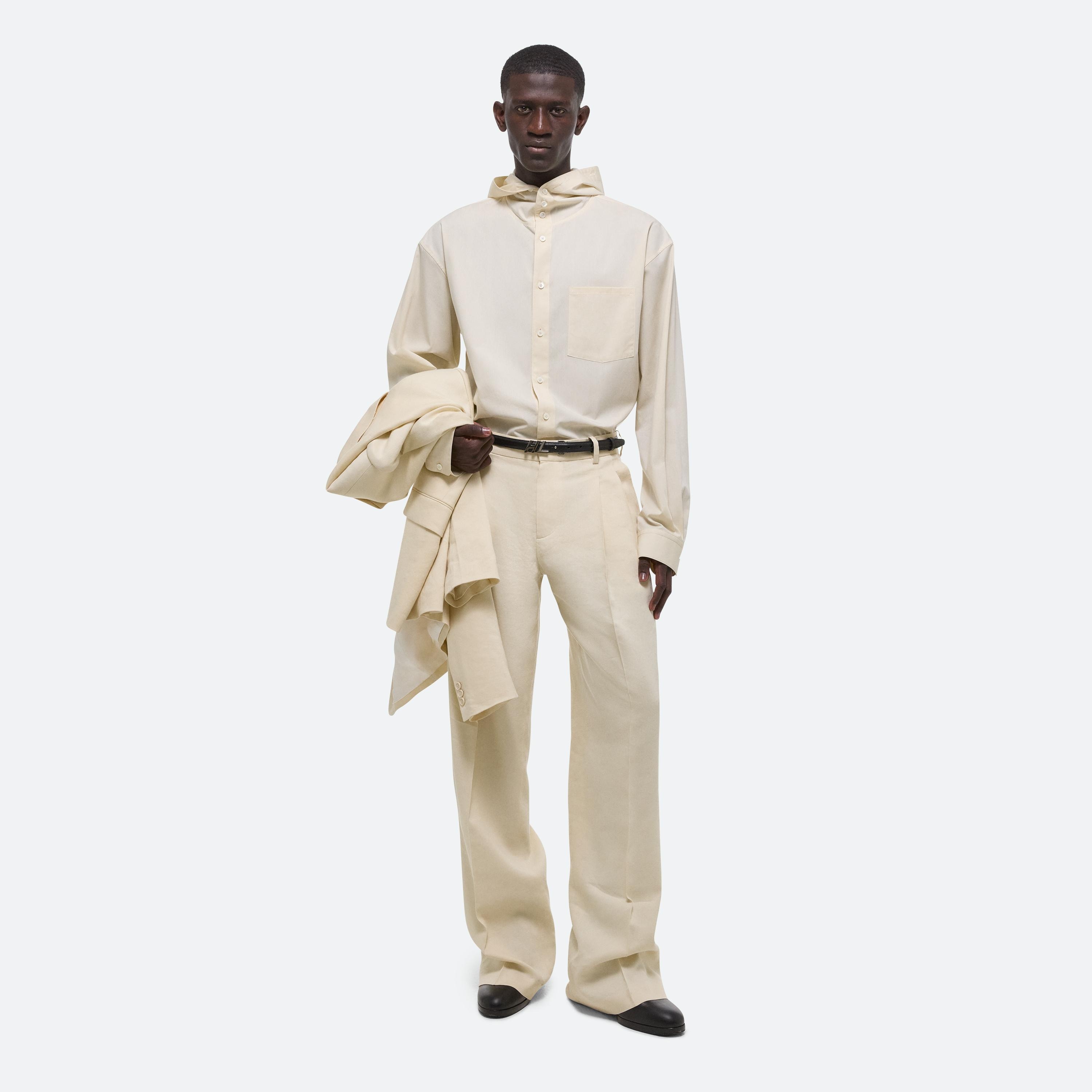 Helmut Lang Double Pleated Pants | HELMUTLANG.COM