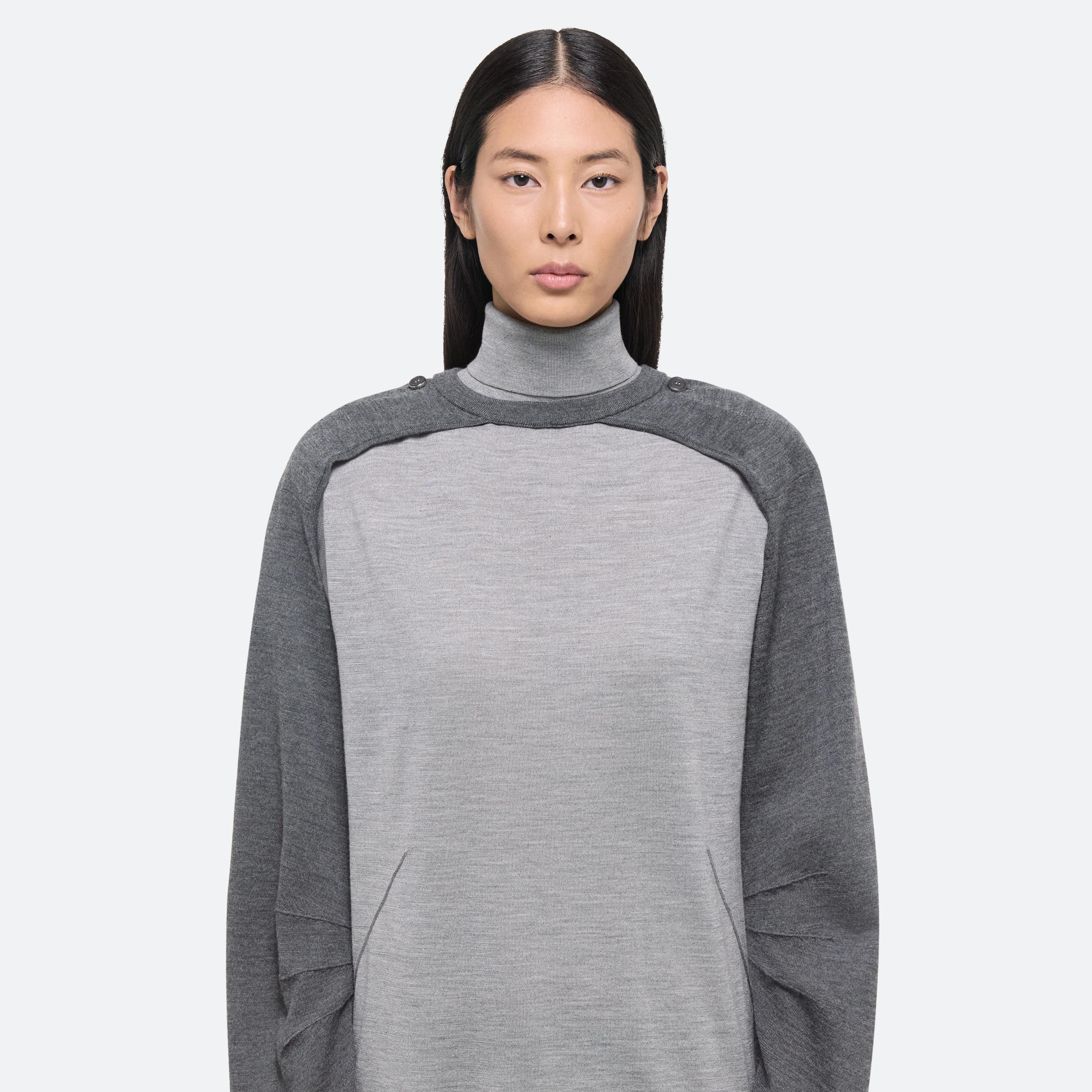 Helmut lang grey sweater best sale