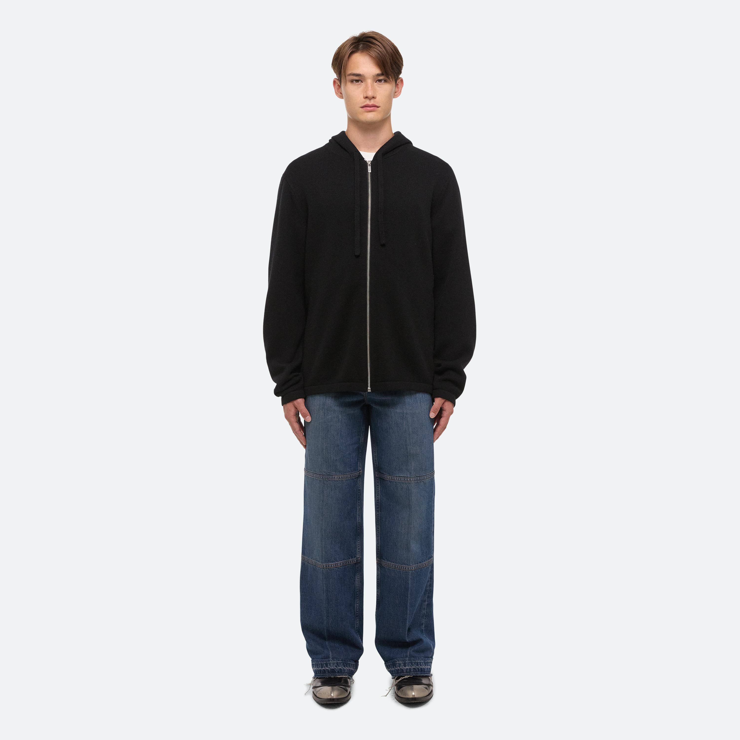 Helmut Lang Mohawk Zip Sweater | HELMUTLANG.COM