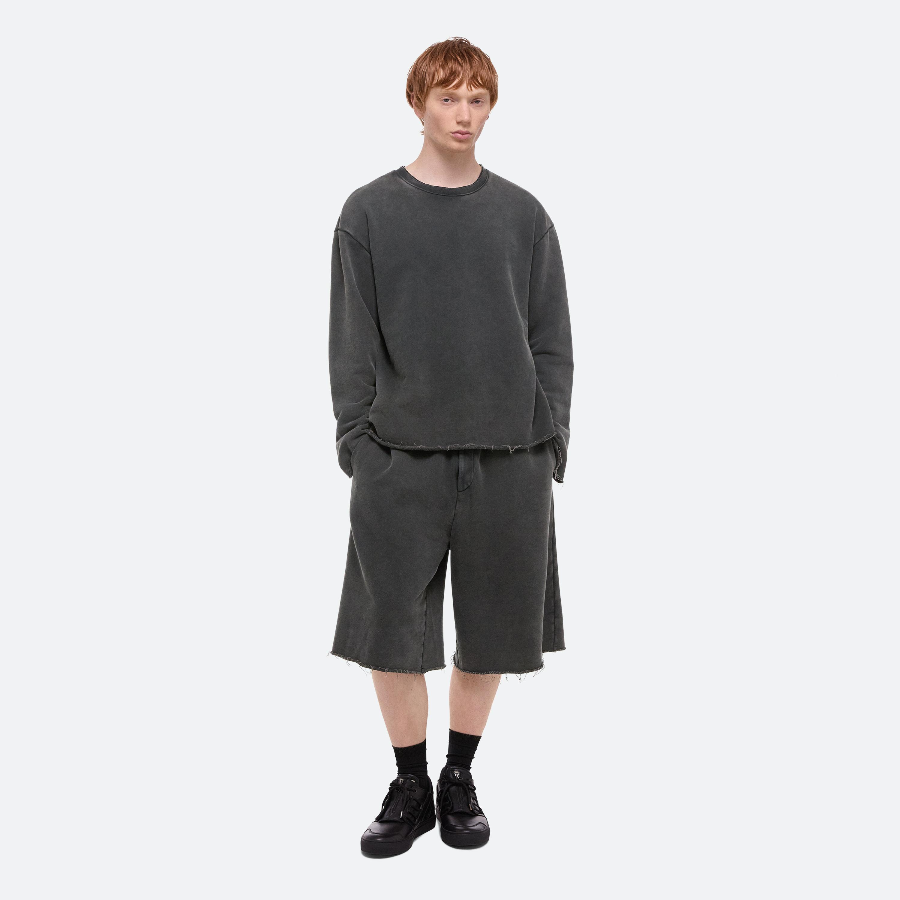 Helmut Lang Garment-Dyed Upstate Sweatshirt | HELMUTLANG.COM