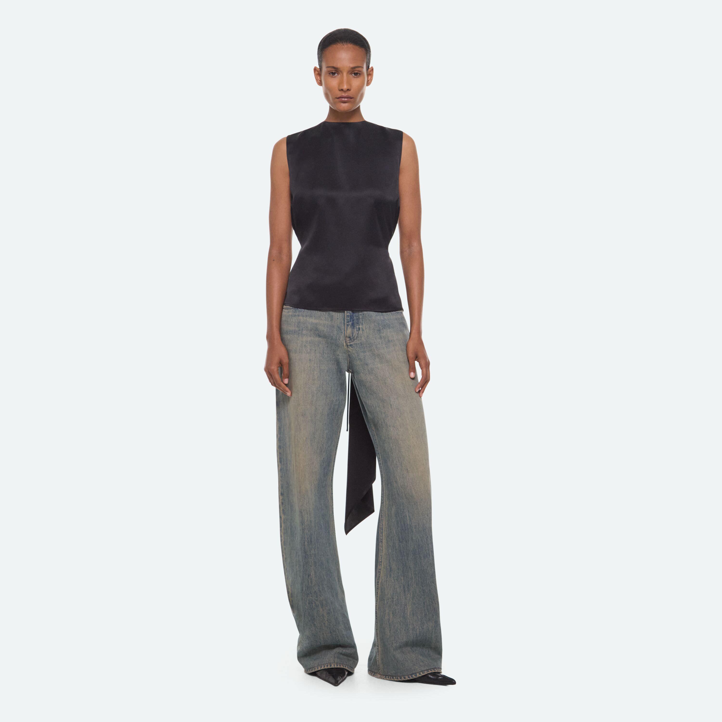 Helmut Lang Draped Scarf Top | HELMUTLANG.COM