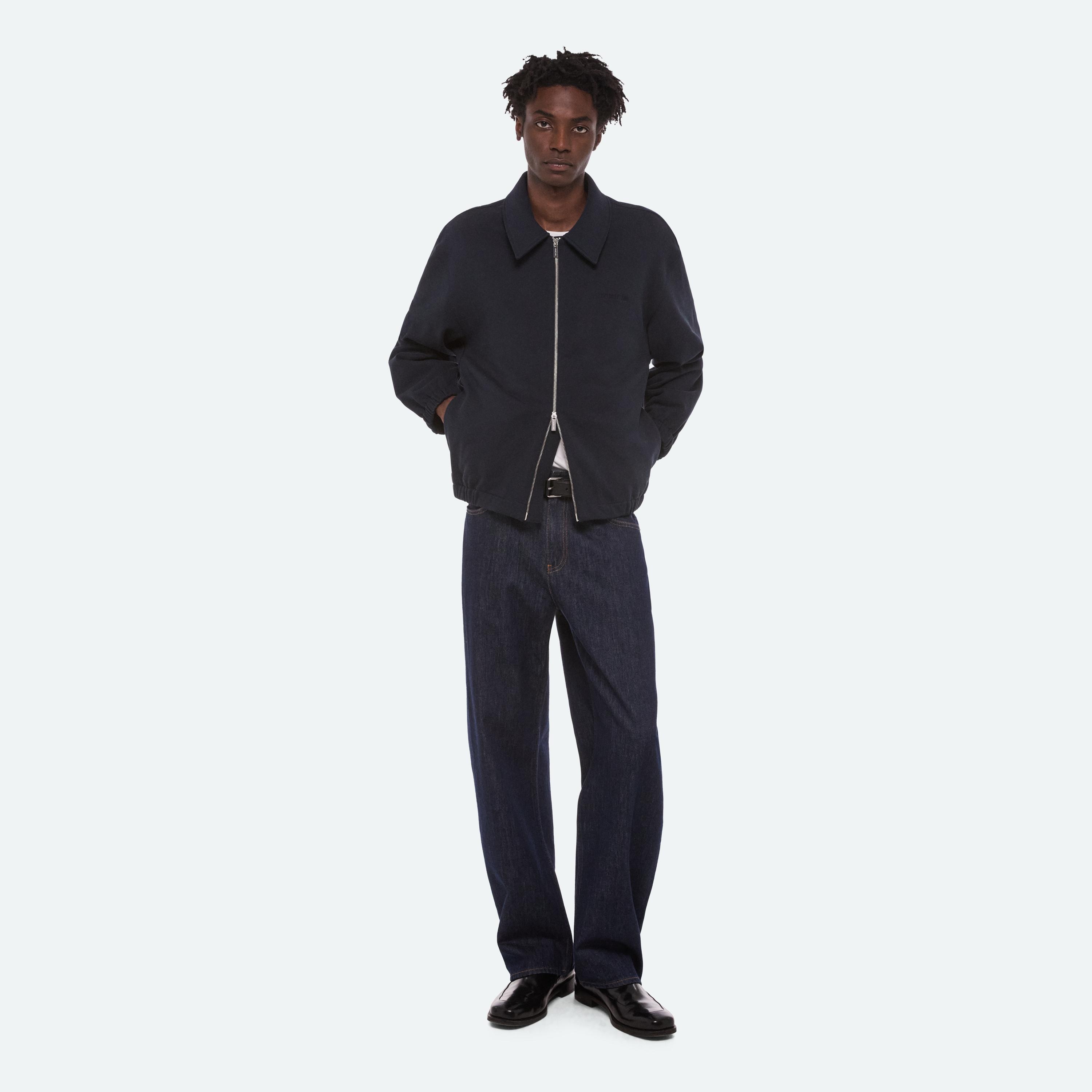 Terry Zip Jacket in Compact French Terry | Men's Jacket | HELMUT LANG
