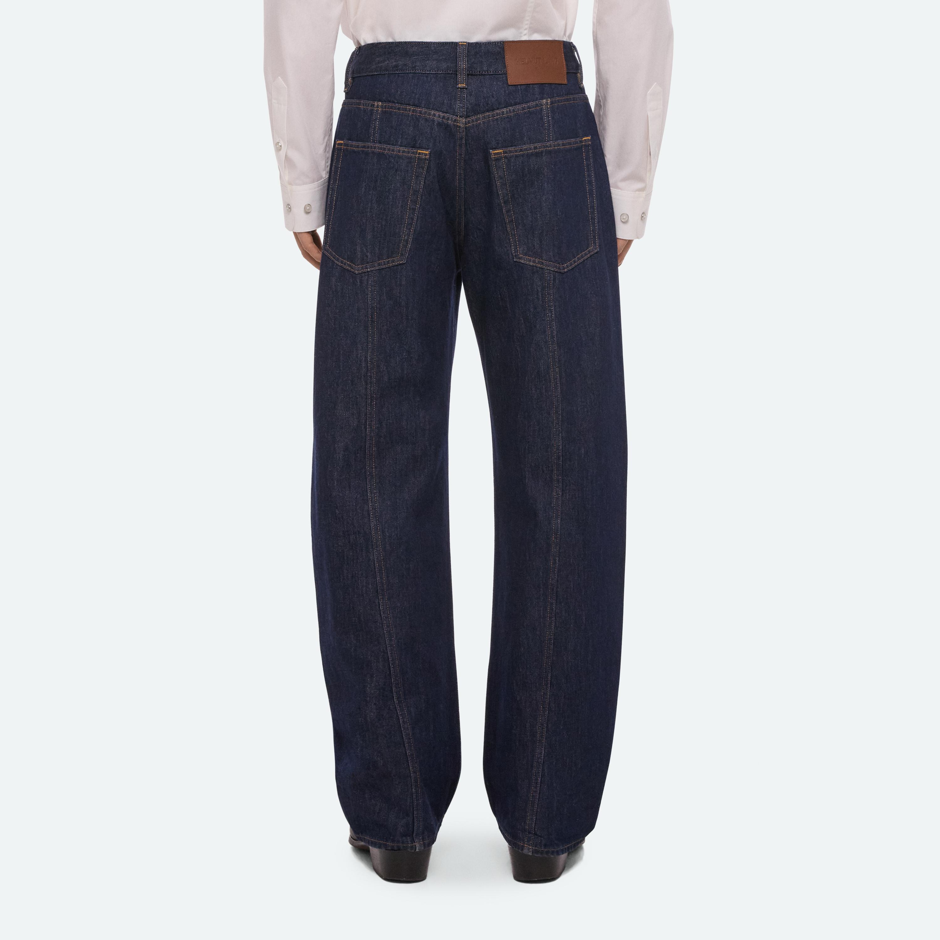 Saddle Jeans in Organic Cotton Denim | Jeans | HELMUT LANG
