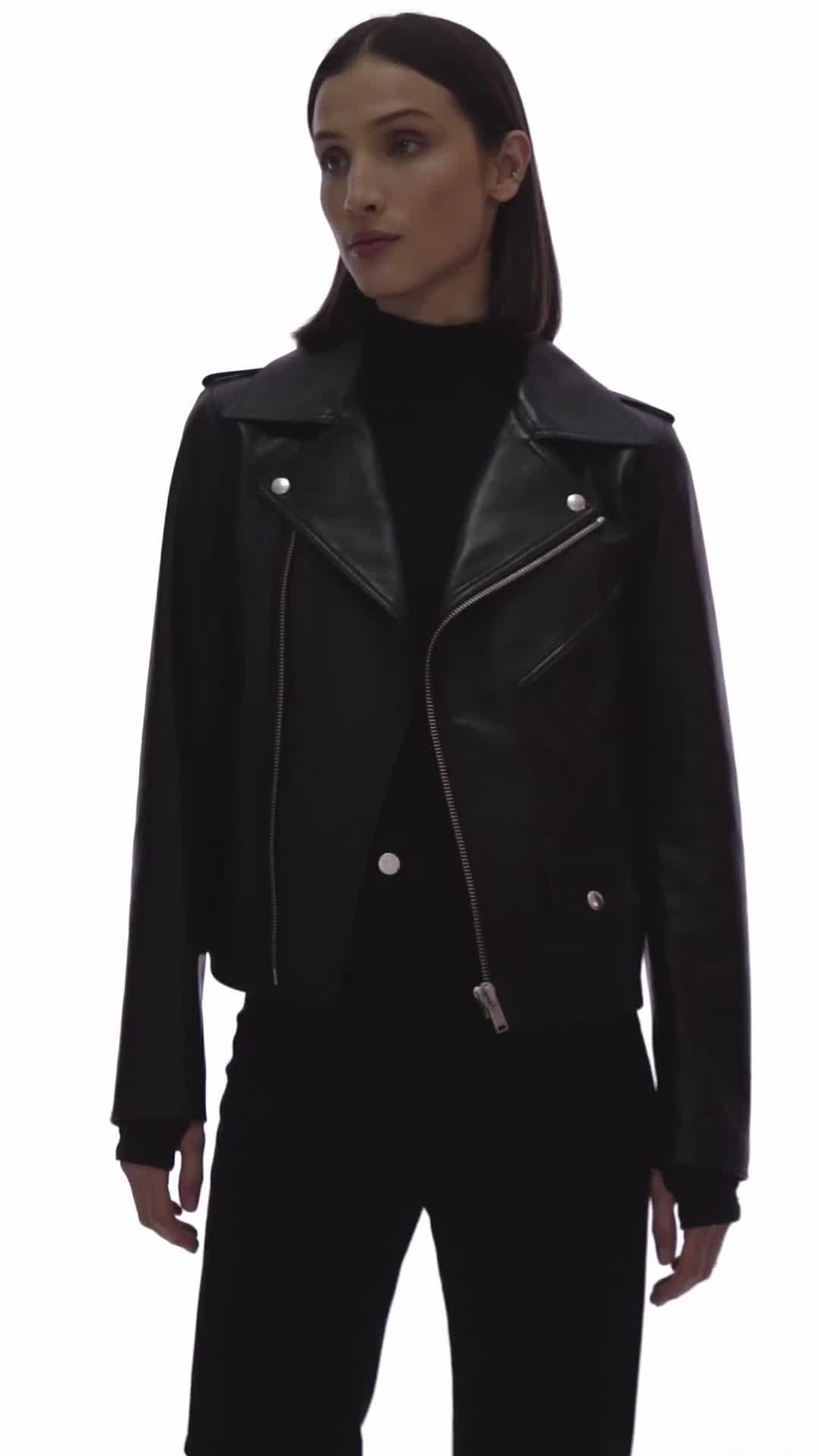 Helmut Lang Leather Biker Jacket | WWW.HELMUTLANG.COM