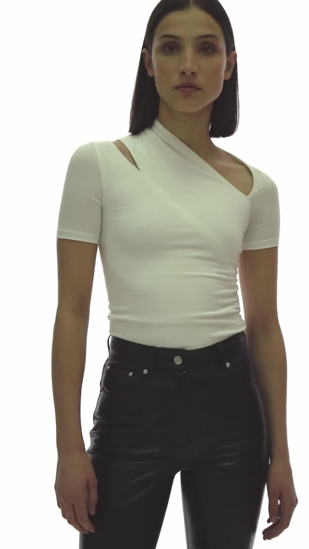 Helmut Lang Slash Tee | WWW.HELMUTLANG.COM