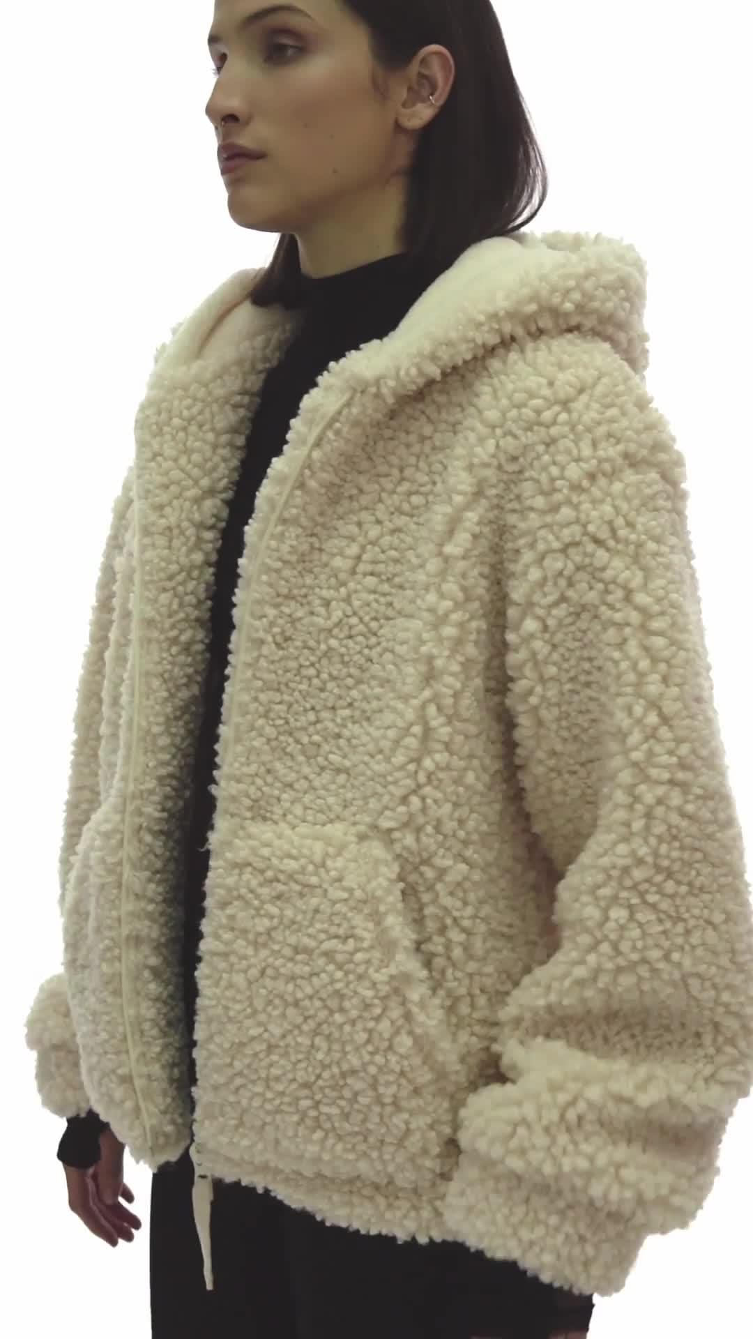 Helmut lang faux deals fur coat