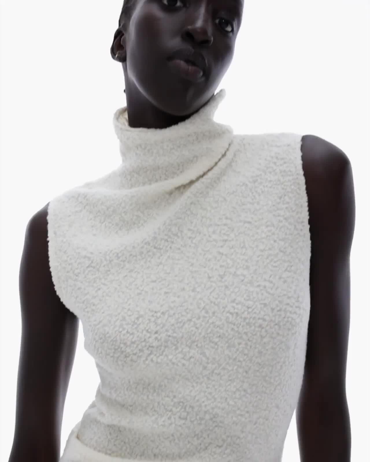 Turtleneck Sweater Dress
